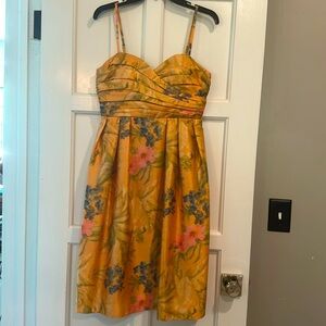 Anthropologie party dress - floral size 6